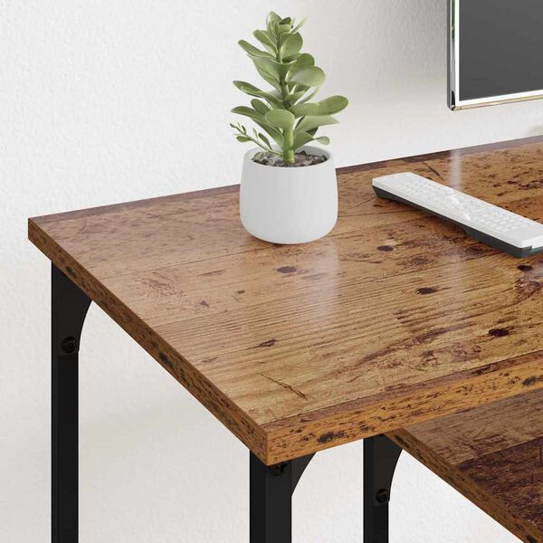 vidaXL Meuble TV Bois Ancien 102 x 35 x 45,5 cm