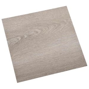 vidaXL Planches de sol bois 5,11 m&sup2; 55 pi&egrave;ces PVC