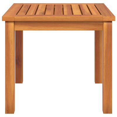 vidaXL Table basse 40x40x36 cm bois d'acacia massif