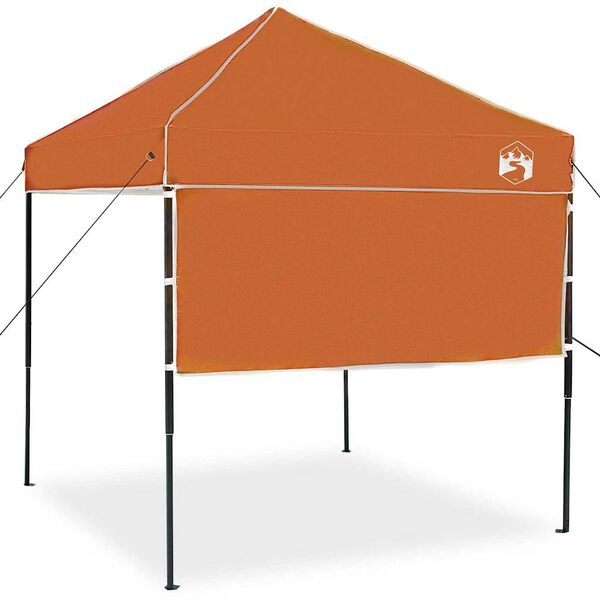 vidaXL Tente &agrave; abri Orange 194 x 194 x 251 cm tissu