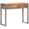 vidaXL Table console 95x35x75 cm Bois de manguier massif