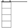 vidaXL Porte coulissante avec kit de quincaillerie 76x205 cm Verre ESG