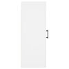 vidaXL Armoire murale blanc 34,5x34x90 cm