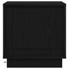 vidaXL Cabinet de chevet Noir 44 x 34,5 x 45 cm Bois d'ing&eacute;nierie