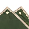 vidaXL Poncho de pluie avec capuche design 2 en 1 vert 223x145 cm