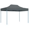 vidaXL Tente de f&ecirc;te 280 x 410 x 315 cm Anthracite Tissu Oxford