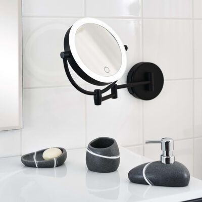 RIDDER Miroir de maquillage Shuri avec interrupteur tactile LED