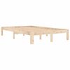 vidaXL Cadre de lit sans matelas bois de pin massif 120x200 cm