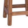 vidaXL Tabouret Naturel 30 x 30 x 47 cm Bois d'Acajou