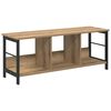 vidaXL &Eacute;tag&egrave;re 3 niveaux 102 x 32 x 40,5 cm Bois d'ing&eacute;nierie