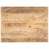 vidaXL Dessus de table Bois de manguier solide 25-27 mm 70x60 cm