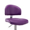 vidaXL Tabouret de bar Violet Similicuir