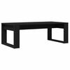 vidaXL Table basse Ch&ecirc;ne noir 102 x 50 x 35 cm Bois d'ing&eacute;nierie