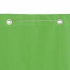vidaXL &Eacute;cran de balcon Vert clair 100x240 cm Tissu Oxford
