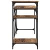 vidaXL Bureau Bois Ancien 135 x 50 x 90 cm Bois d'ing&eacute;nierie