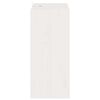 vidaXL &Eacute;tag&egrave;re &agrave; vin 2 pcs Blanc 56 x 25 x 56 cm Pin massif