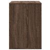 vidaXL Commode d'angle ch&ecirc;ne marron 80x41x58 cm bois d'ing&eacute;nierie