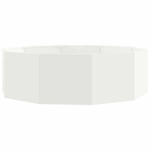 vidaXL Jardini&egrave;re Blanc 120 x 120 x 35 cm Acier
