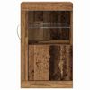 vidaXL Buffet LED Bois ancien 41 x 37 x 67 cm Bois d'ing&eacute;nierie