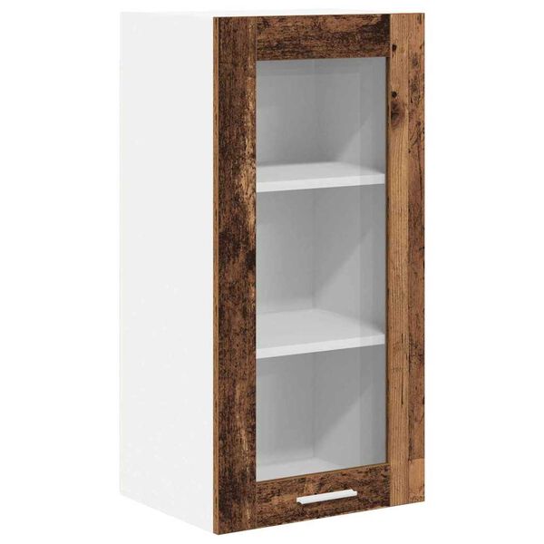 vidaXL Armoire suspendue Bois ancien 40 x 31 x 80 cm Bois d'ing&eacute;nierie
