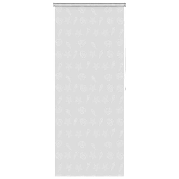 vidaXL Store roulant de douche 80x240 cm Étoile de mer