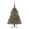 vidaXL Sapin de Noël artificiel avec 150 LED Vert 85 x 85 x 120 cm