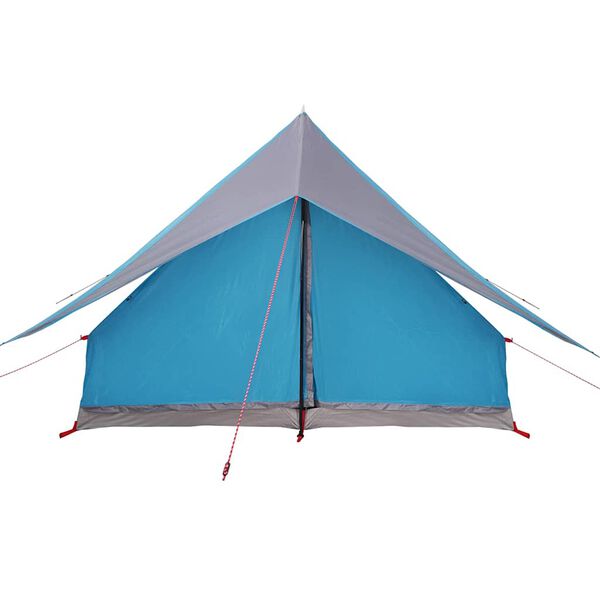 vidaXL Tentes avec toit avec &eacute;vent Bleu 256 x 266 x 185 cm Polyester