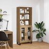 vidaXL Haut Armoire Ch&ecirc;ne artisanal 69,5 x 34 x 180 cm