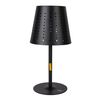 Bo-Camp Lampe de table solaire à LED Harter Noir