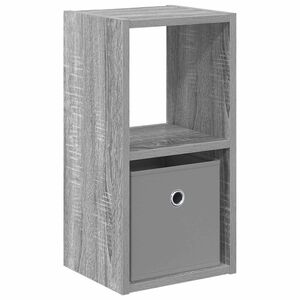 vidaXL Table de chevet avec tiroir Gris Sonoma 25,5 x 22 x 49,5 cm