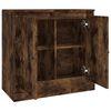 vidaXL Buffet ch&ecirc;ne fum&eacute; 70x35,5x67,5 cm bois d'ing&eacute;nierie