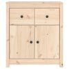 vidaXL Buffet 70x35x80 cm nois massif de pin