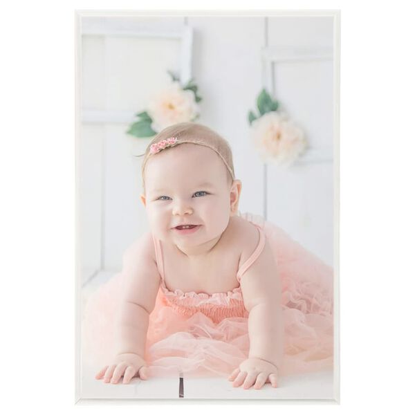 vidaXL Collage de cadres photo 5 pcs de mur table Argent&eacute; 70x90 cm MDF