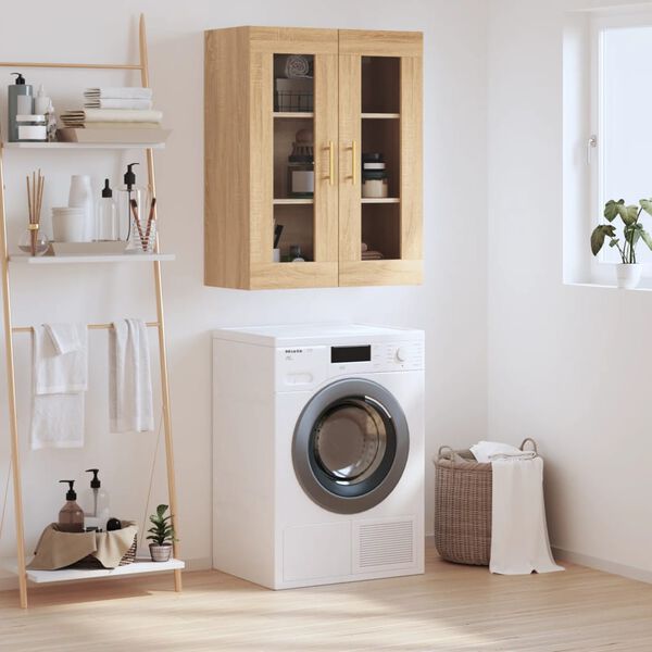 vidaXL Armoire murale ch&ecirc;ne sonoma 69,5x34x90 cm