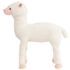 vidaXL Jouet en peluche Alpaga Blanc XXL