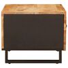 vidaXL Table basse Marron 89 x 52 x 11 cm Bois de mangue massif