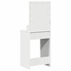 vidaXL Table de Toilette Blanc 50 x 41 x 135 cm Bois d'ingénierie