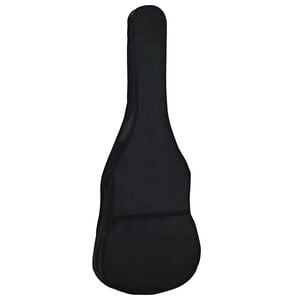 vidaXL Sac de guitare classique 4/4 (39") Noir 100x37 cm Tissu