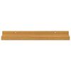 vidaXL &Eacute;tag&egrave;re Murale 2 pcs Beige 40 x 9 x 3 cm Bois d'ing&eacute;nierie