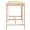vidaXL Table de jardin 159,5x82,5x110 cm bois massif de pin