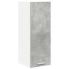 vidaXL Armoire suspendue Gris b&eacute;ton et Blanc 30 x 31 x 80 cm