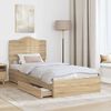 vidaXL Lit de Rangement Ch&ecirc;ne Sonoma 75 x 190 cm Bois d'ing&eacute;nierie
