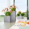 LECHUZA Jardini&egrave;re CANTO Stone 30 High ALL-IN-ONE Gris pierre