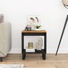 vidaXL Table basse 40x31x46 cm Bois de récupération et d'ingénierie