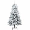 vidaXL Sapin de No&euml;l Artificiel &agrave; Branches Articul&eacute;es Blanc 120 cm