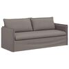 vidaXL Ensemble de Canap&eacute;s 2 pcs Taupe 196 x 82 x 85 cm tissu