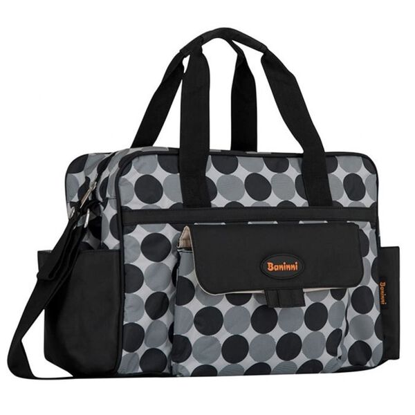 Baninni Sac &agrave; couches de b&eacute;b&eacute; "Amalfi" Noir BNDB005-BKCL