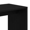 vidaXL Table Gigogne 3 pcs Chêne noir Bois d'ingénierie
