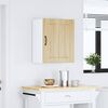 vidaXL Armoire murale de cuisine Lucca ch&ecirc;ne sonoma bois ing&eacute;nierie