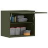 vidaXL Armoire murale pour garage Vert olive 60 x 40 x 53 cm